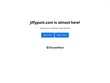 Tablet Screenshot of jiffypark.com